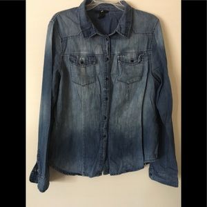 Denim shirt